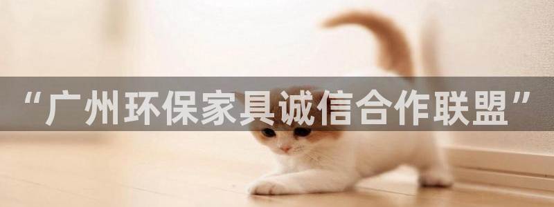 杏耀平台的专用通道：“广州环保家具诚信合作联盟”