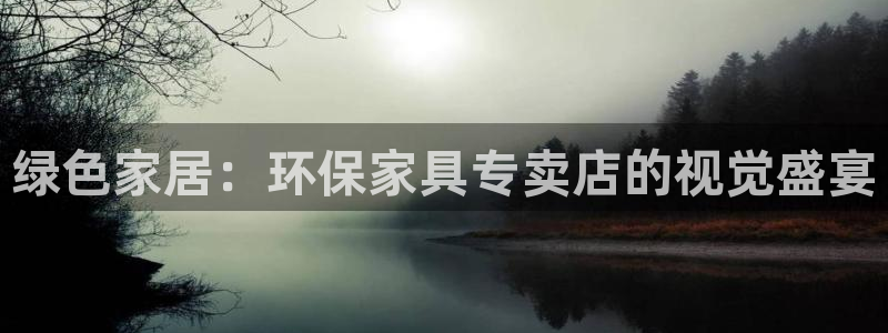 杏耀平台登录网站：绿色家居：环保家具专卖店的视觉盛宴