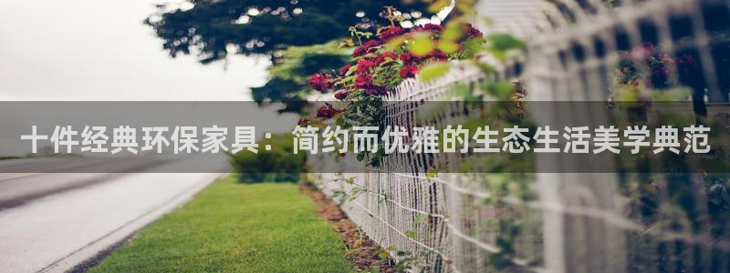 杏耀平台官方网站下载：十件经典环保家具：简约而优雅的生态生活