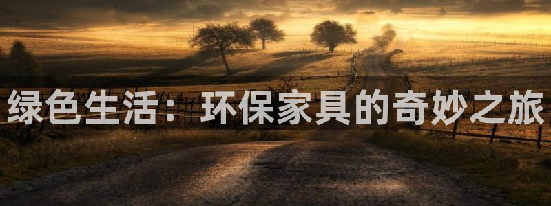 杏耀手机客户端：绿色生活：环保家具的奇妙之旅